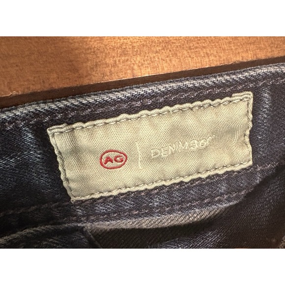 AG Adriano Goldschmied Everett Jeans Mens Sz 33x33 Dark Blue Stretch - SIZE NOTE - Picture 3 of 9